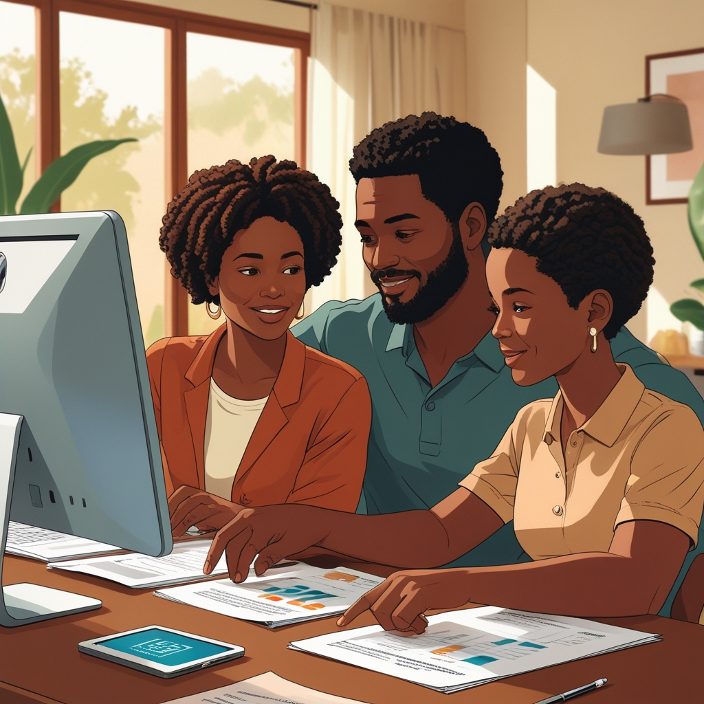 family discussing common insurance mistakes to avoid at home