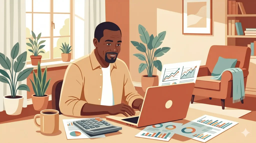 index funds vs etfs comparison guide for beginner investors reviewing options at home
