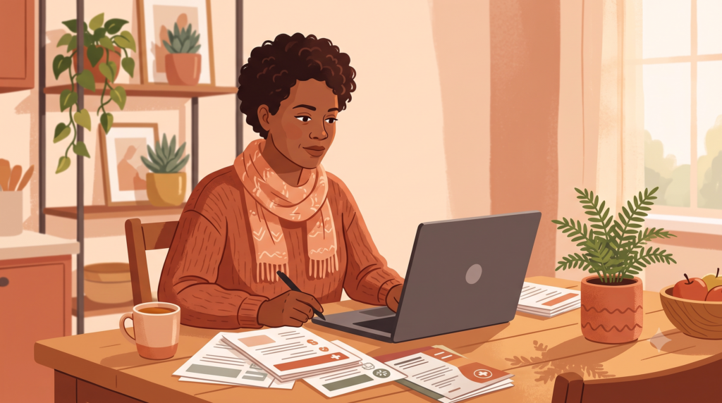 Black woman reviewing health insurance options after losing ACA coverage in 2026